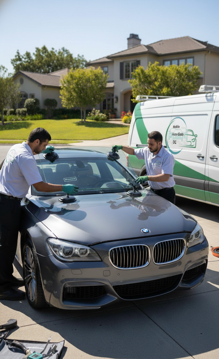 Mobile Auto Glass OC Windshield Repair in Irvine, CA