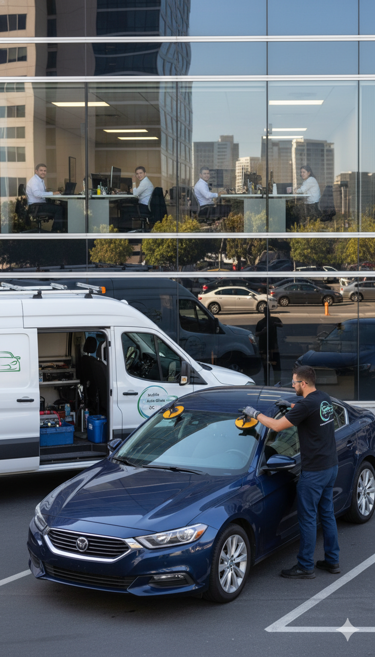 Car Window Replacement by Mobile Auto Glass OC