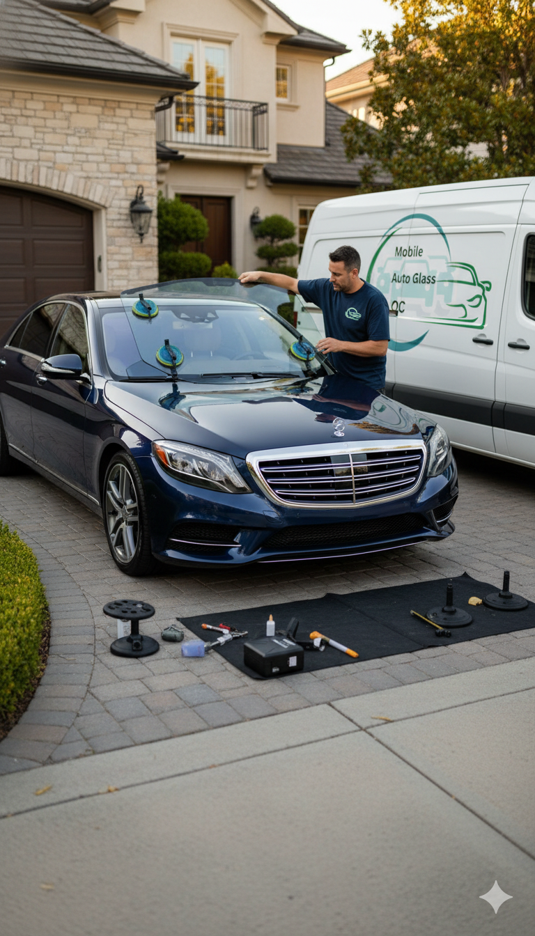 Windshield Star Break Repair